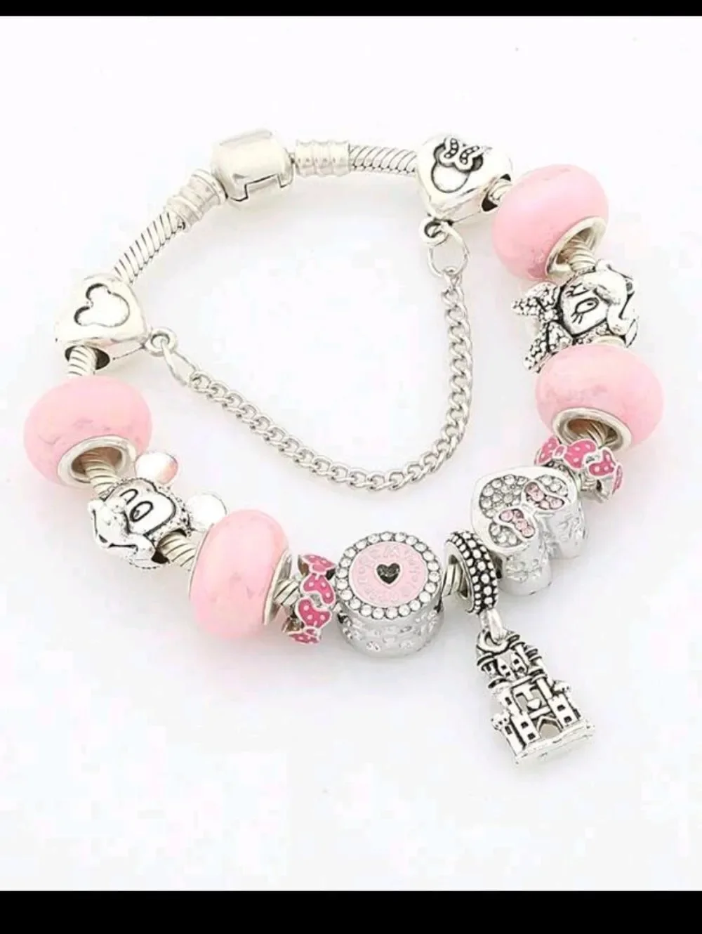 Disney bracelet pink
